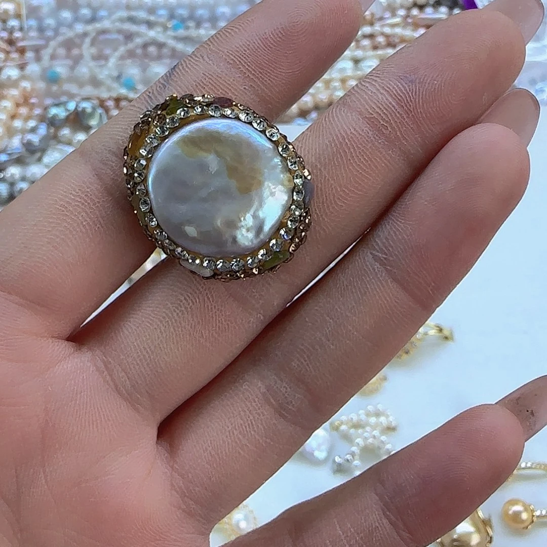 未镶嵌项链定制多样性发货发其一995淡水珍珠