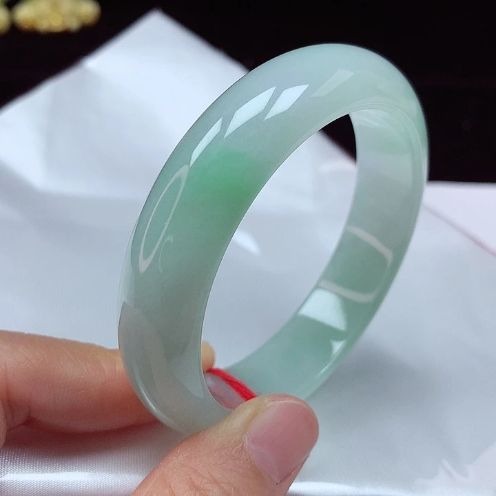 未镶嵌手镯翡翠54圈