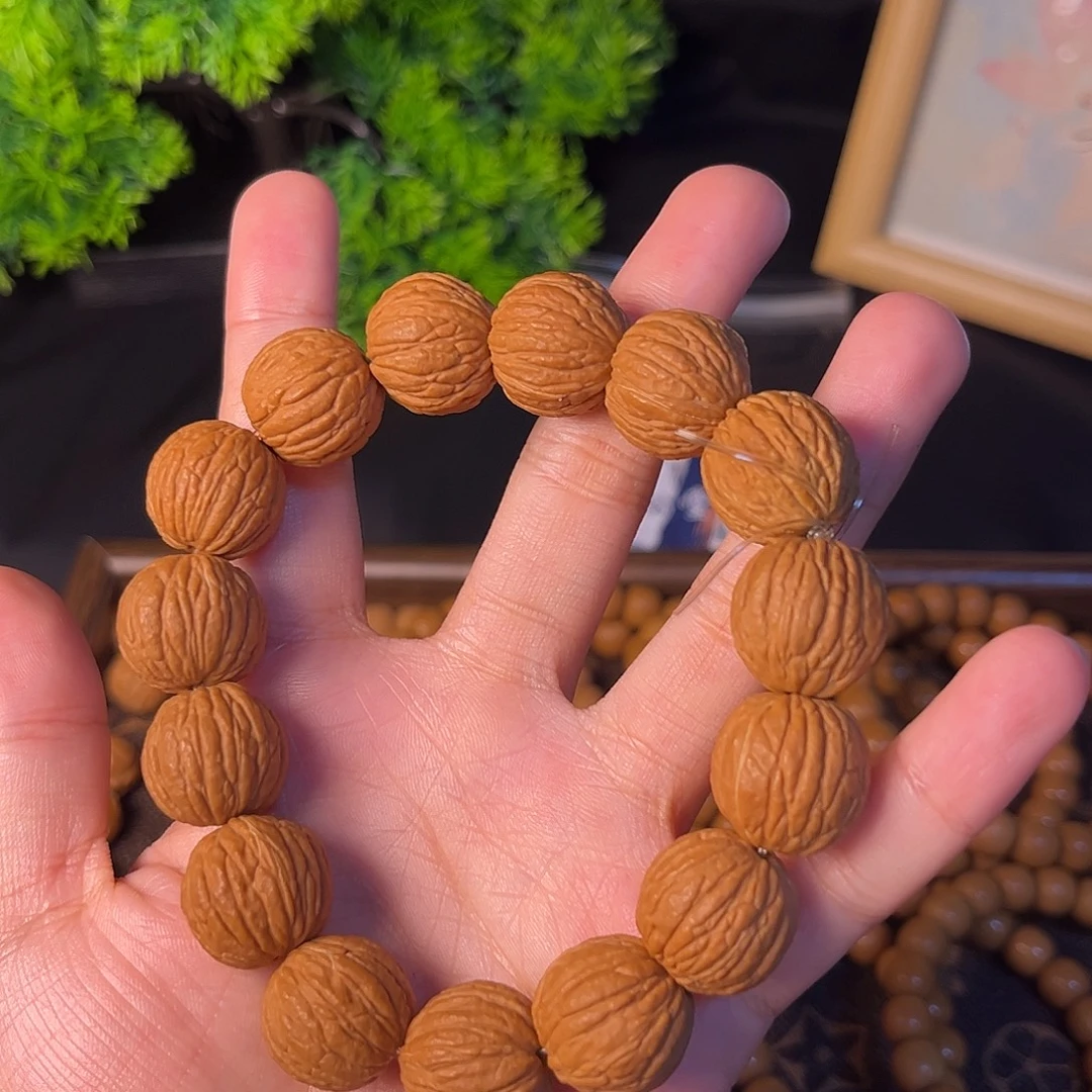 手串/手链核桃原皮凤羽猴头手串福利品