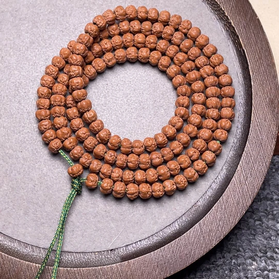 手串金刚菩提徐*私人定制超头佛手108尺寸5.5
