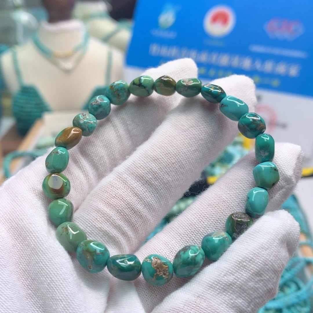 绿松石未镶嵌饰品