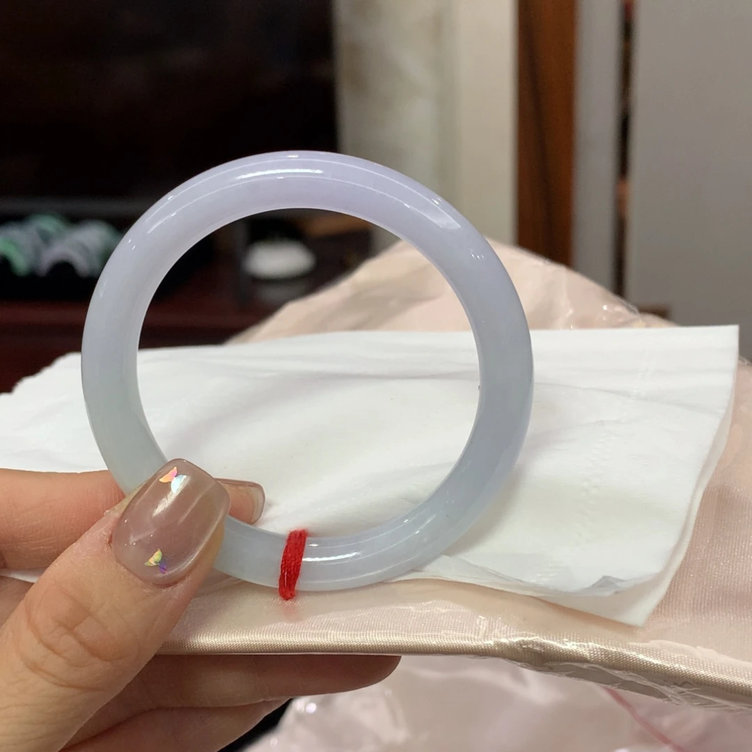 未镶嵌手镯翡翠女*仔完美者慎拍 圈口51.6