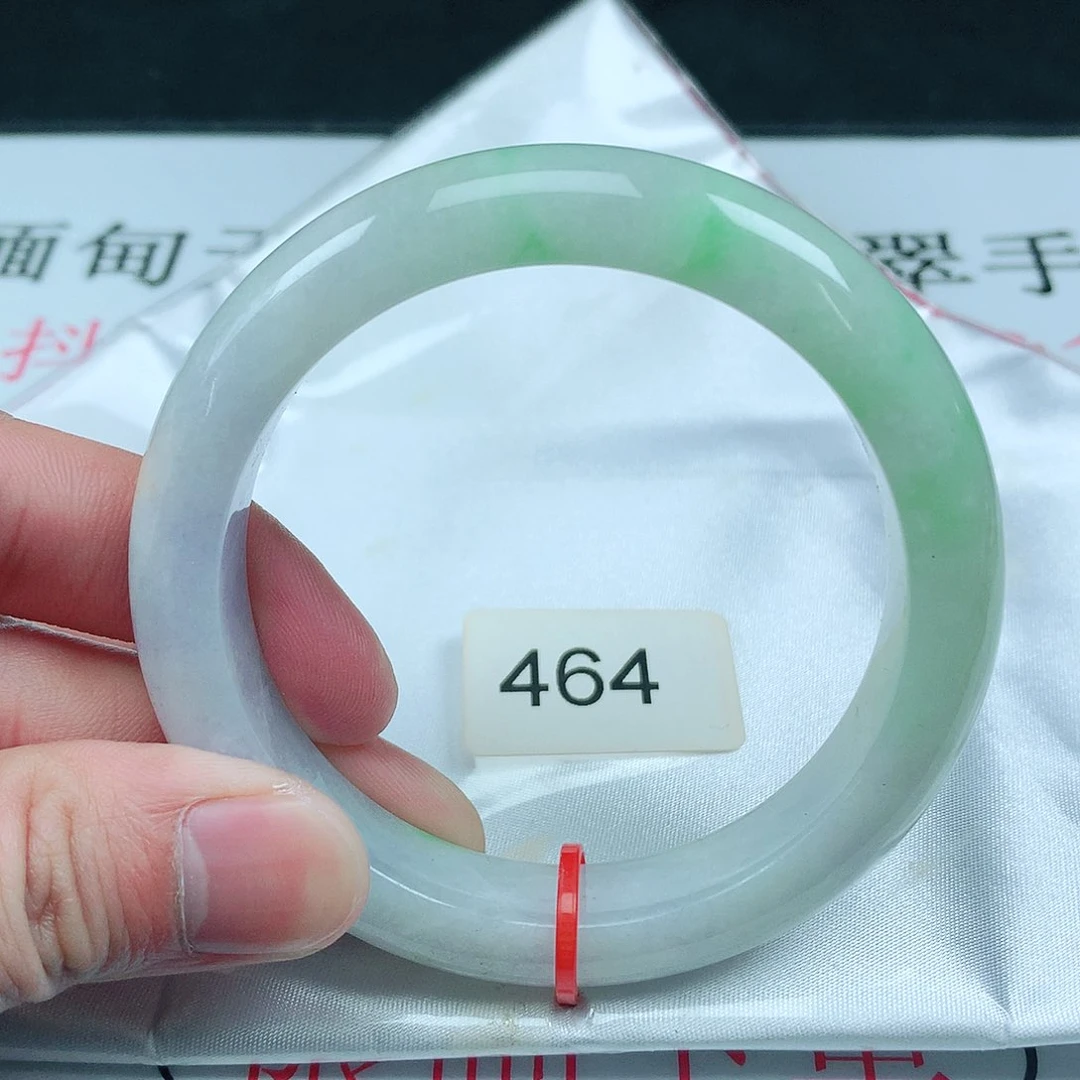 翡翠手镯未镶嵌圈57