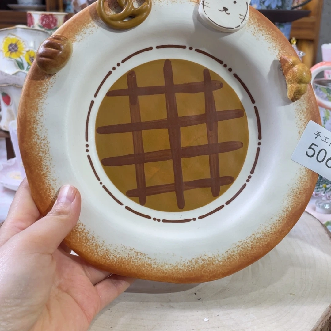 景德镇手工陶瓷盘506