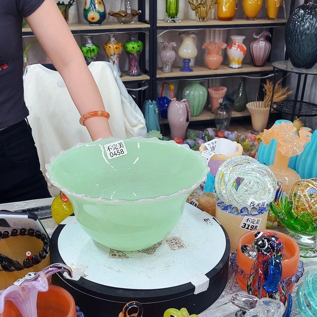 0458 家悦琉璃工艺品不完美
