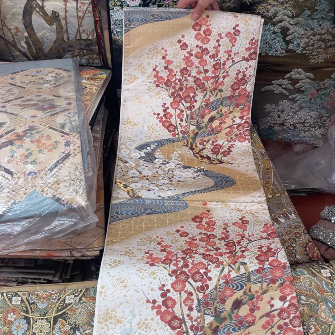 刺绣唐锦桑蚕丝正绢面料