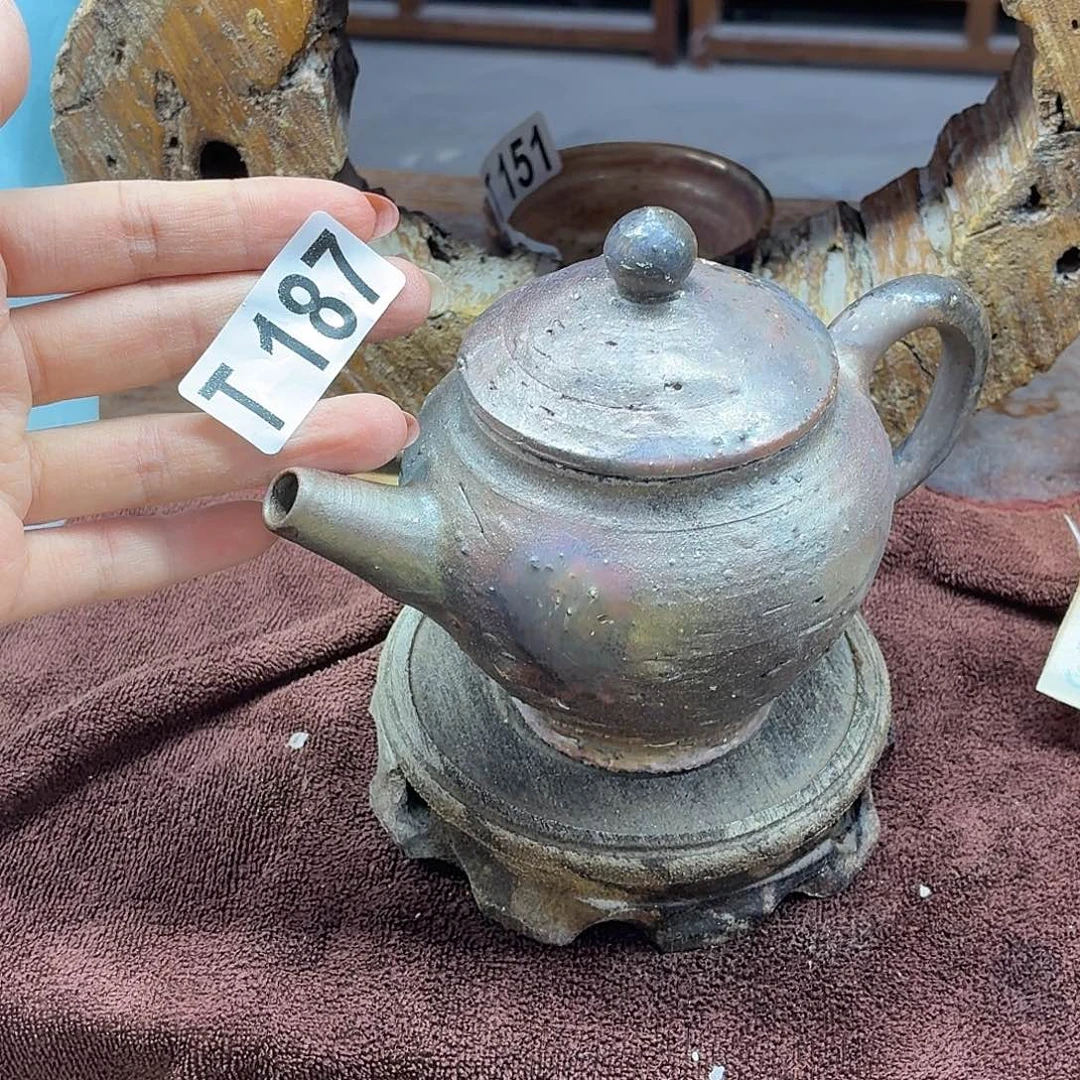 陶园柴烧，精品高货T187瑕