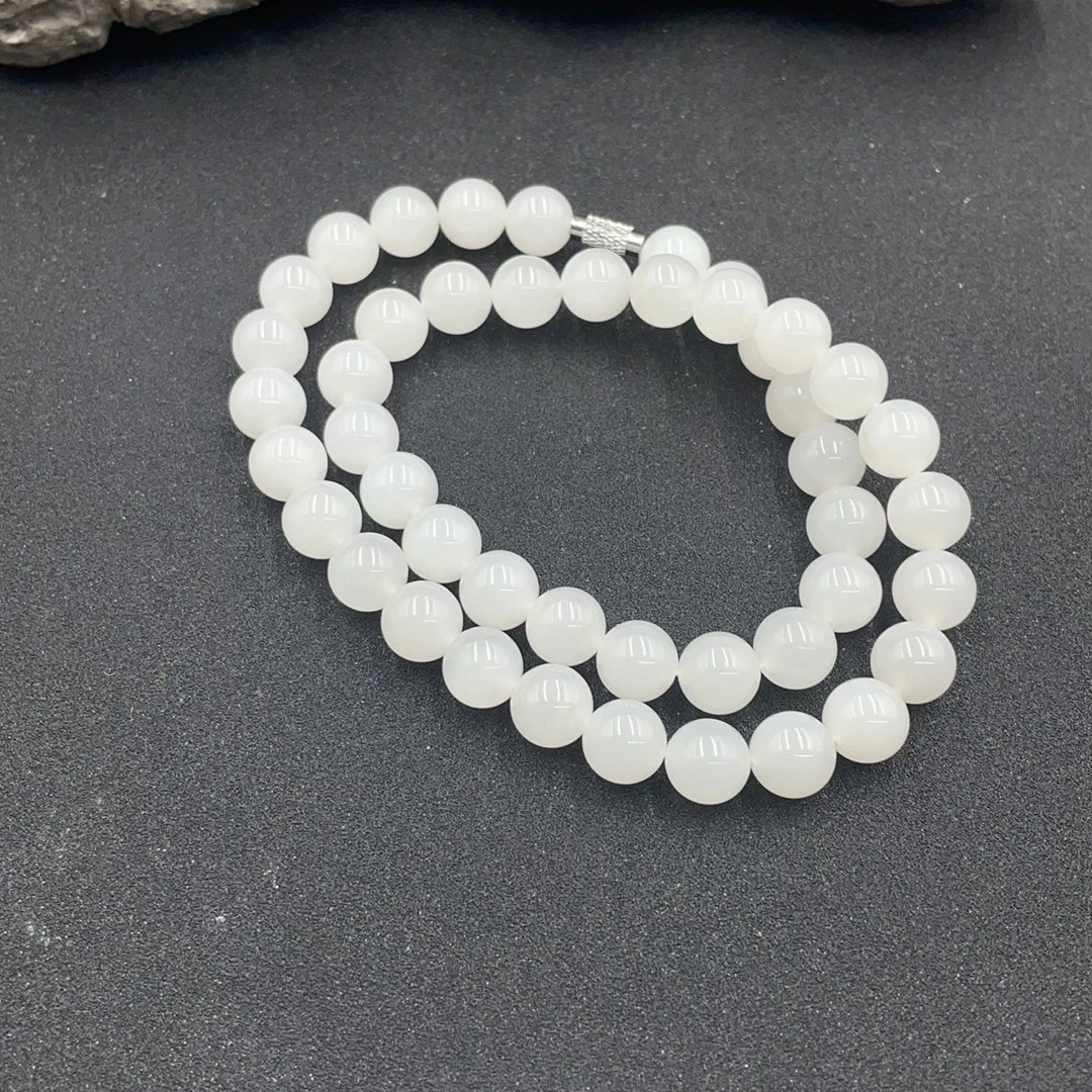 BY00510FZJT标106 北玉精选 和田玉项链