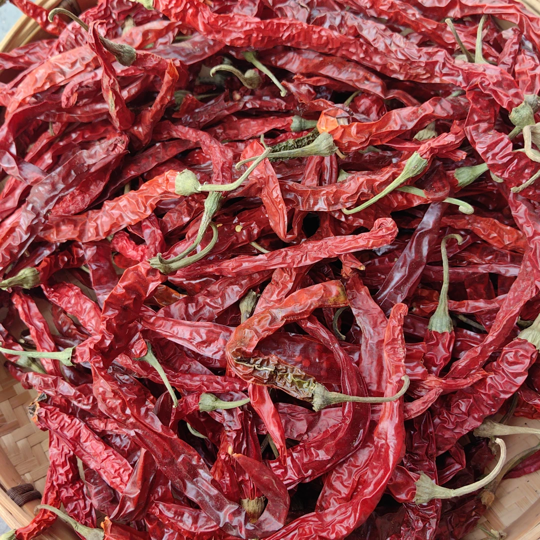 （阿武优选专属）湖南湘西特产薄皮大红干辣椒农家手工挑选晾晒辣椒