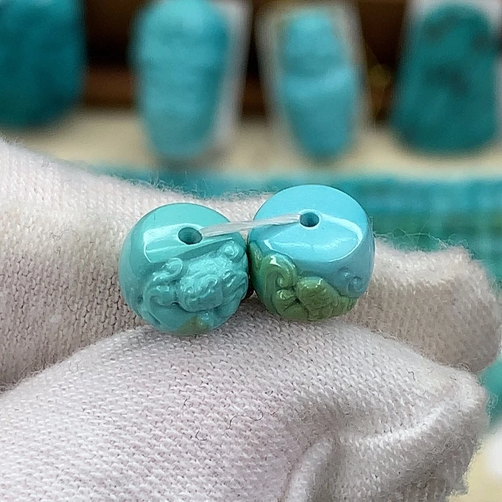 绿松石挂件未镶嵌