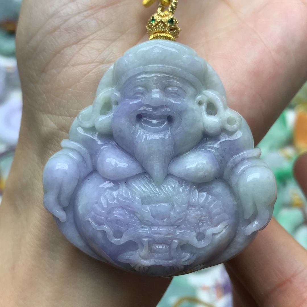 翡翠颈饰未镶嵌酒*翡翠
