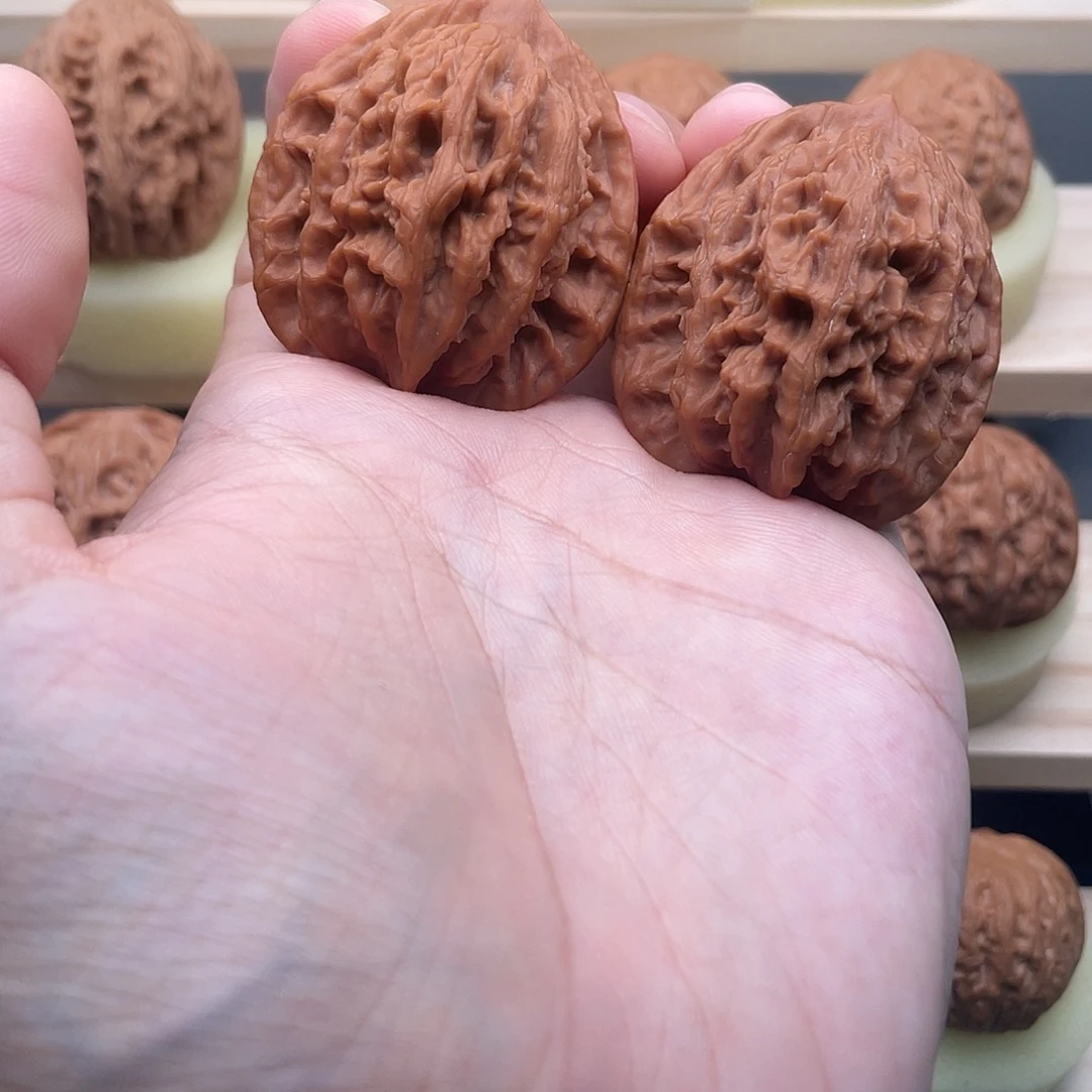 吊坠文玩核桃40全是虎头