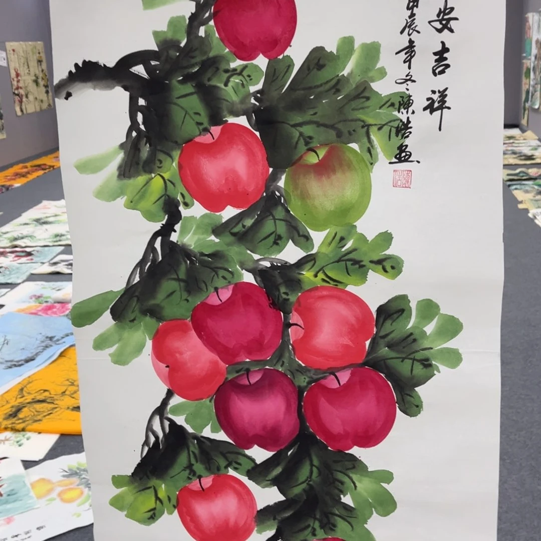 国画我的小伙伴们都在等