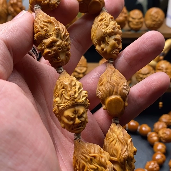 橄榄核手串/手链2.0  八大明王