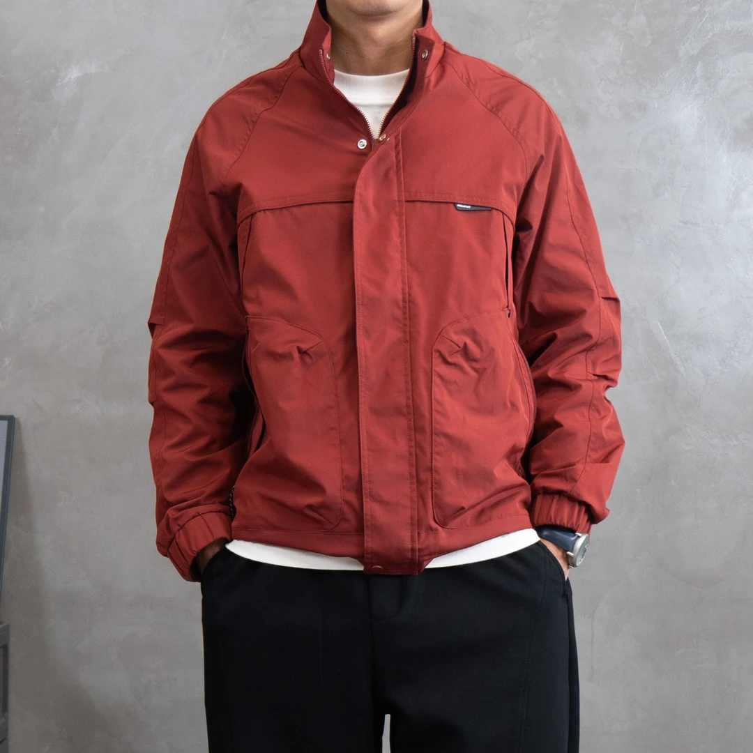 春夏立领简约外套【5205外套】时尚休闲宽松百搭复古