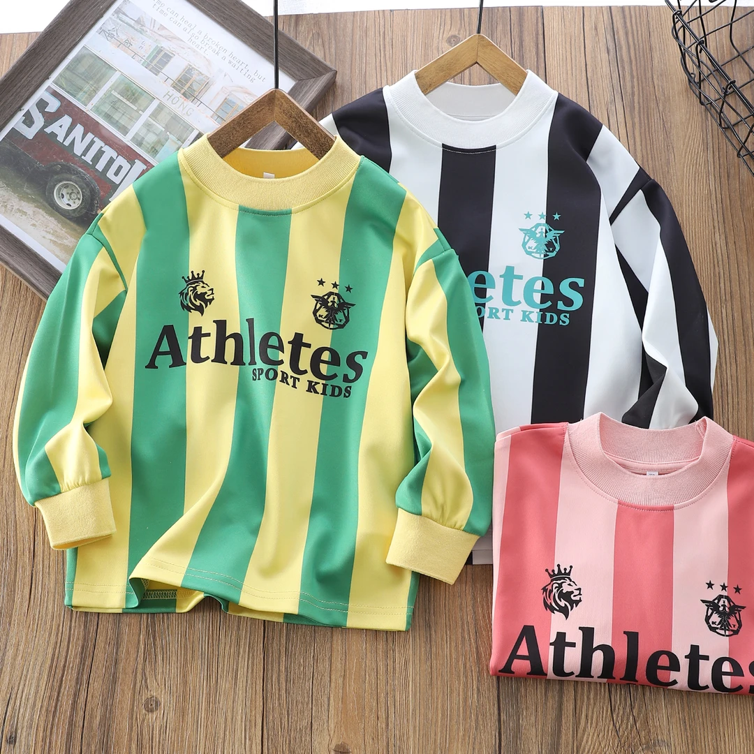 男童女童球服儿童运动打底衫 25109