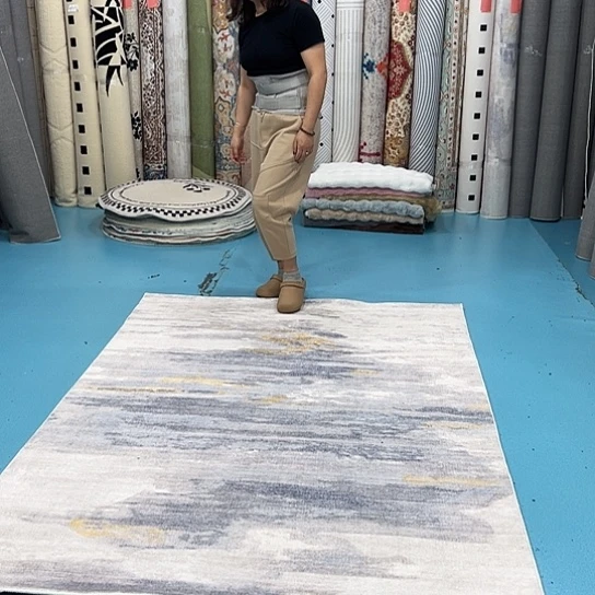 混纺160×230精编细砂棉布底仿羊绒微瑕误差正负1-3厘米