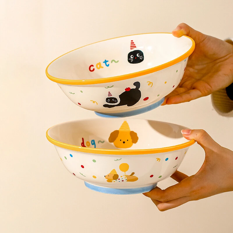 川岛屋面碗家用2025新款拉面碗陶瓷高级感特别好看的吃面条汤面碗