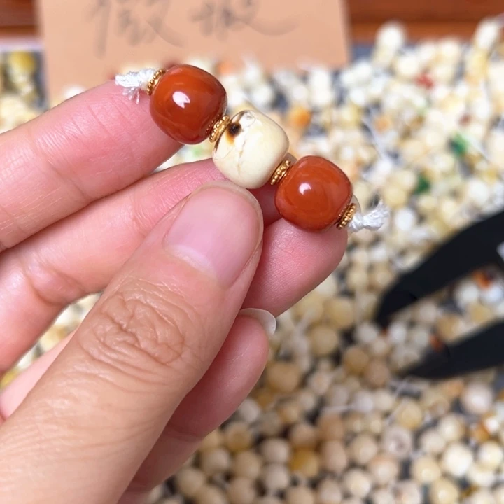 裸石蜜蜡未镶嵌10.5mm一组
