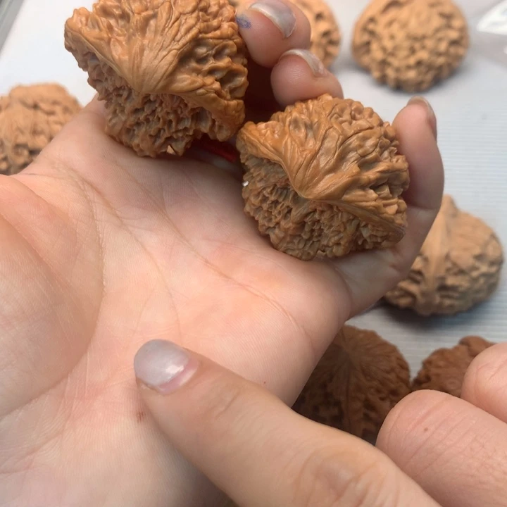 文玩核桃把件蛇头43