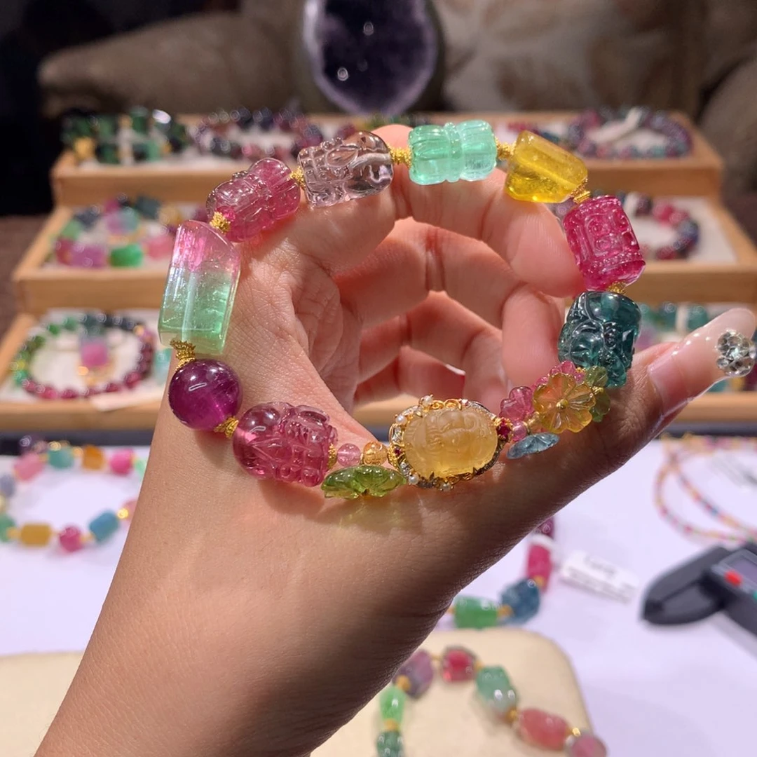 未镶嵌多样性发货其一碧玺