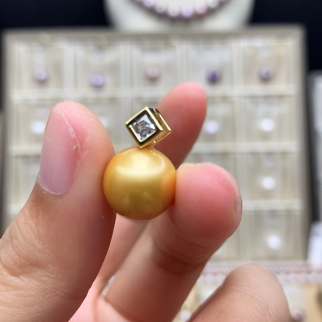 颈饰淡水珍珠合金