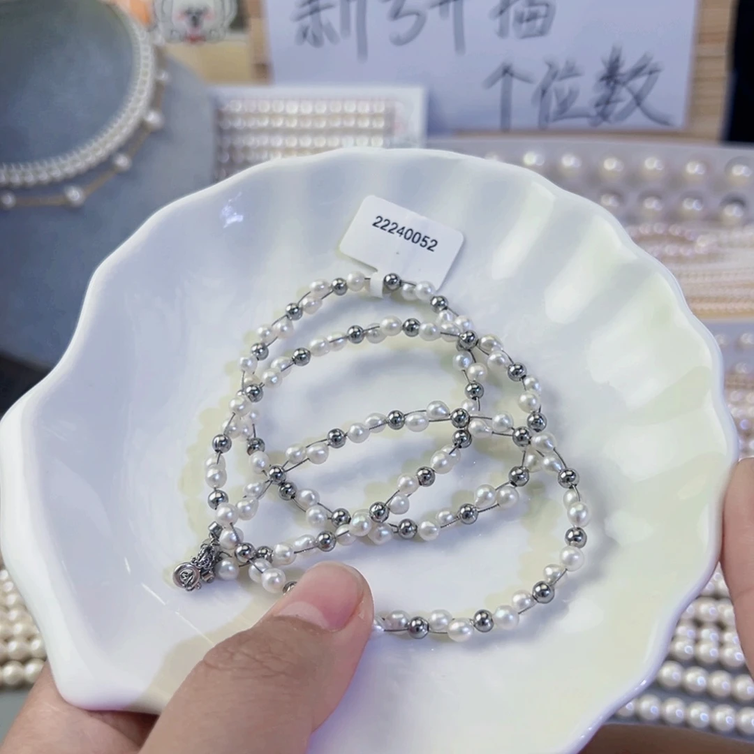 未镶嵌手绳淡水珍珠