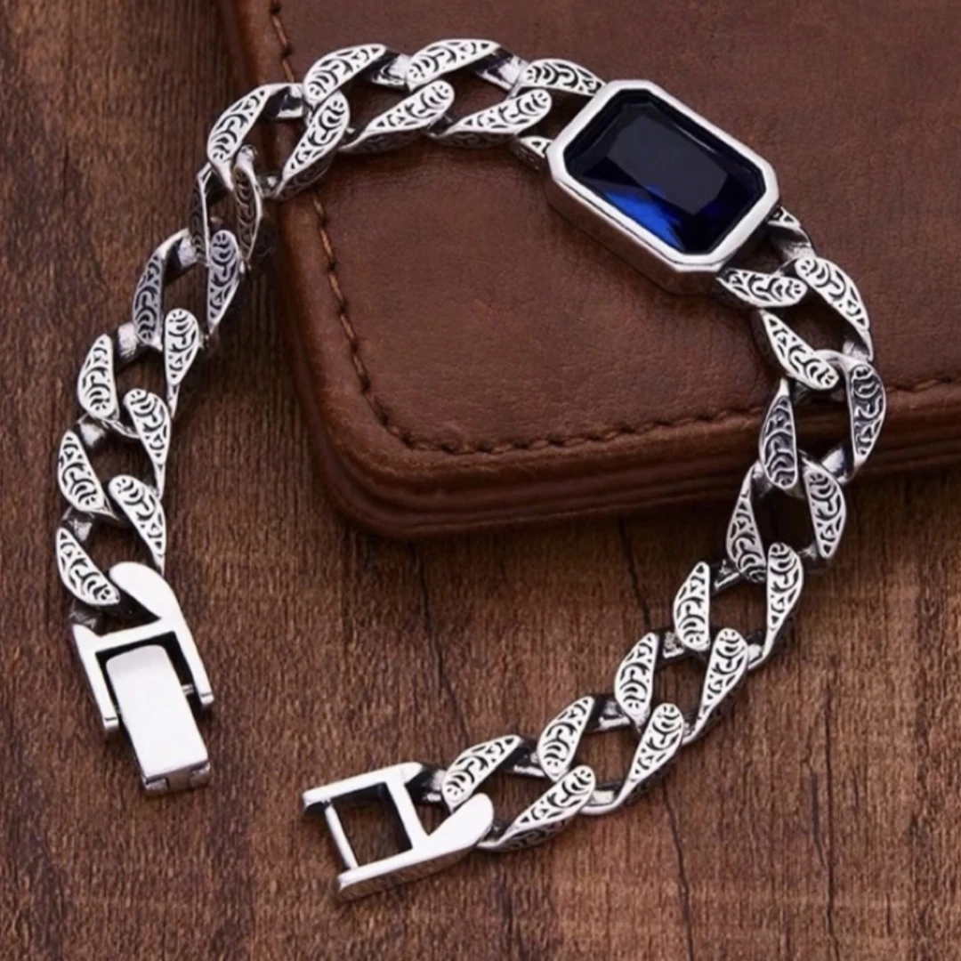 非金属锦纶手链 普通金属（非金银饰品）拜合提亚尔男士新款