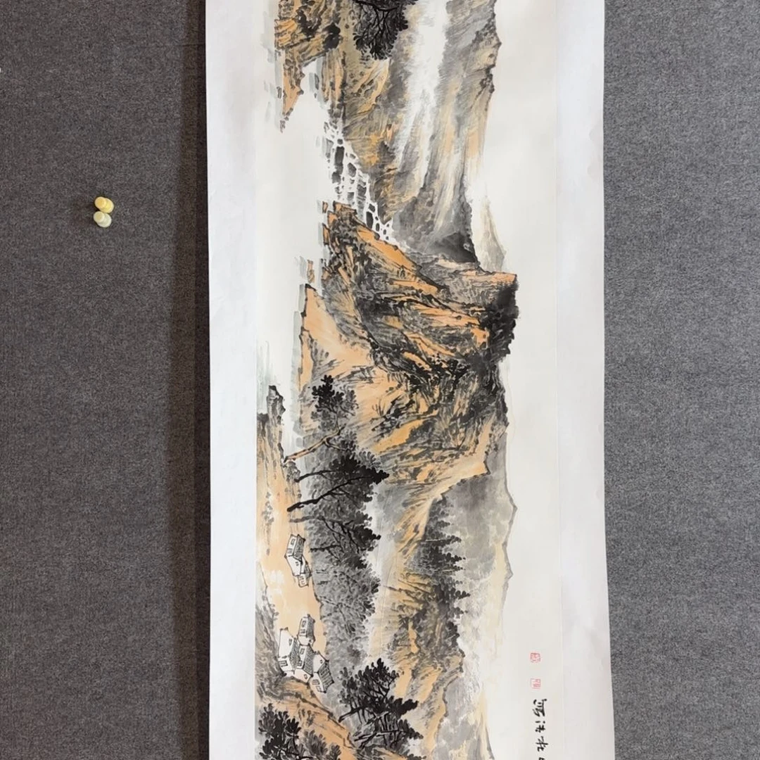 国画杜浩老师手绘作品