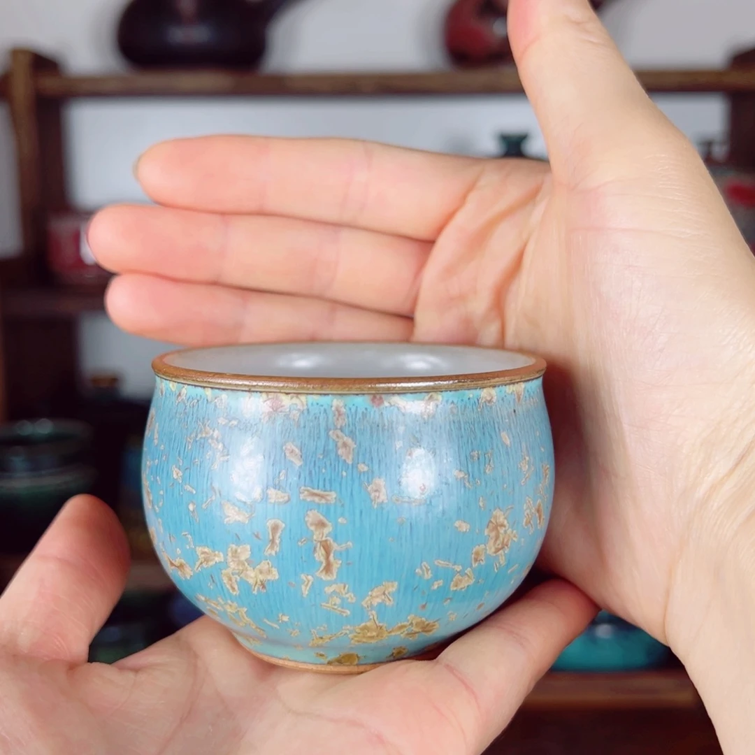 摆件神后原产地原矿精品钧瓷茶器