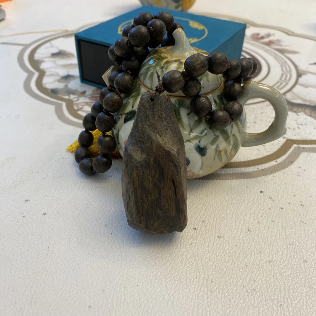 新中式 神龙木吊坠毛衣链 A1198