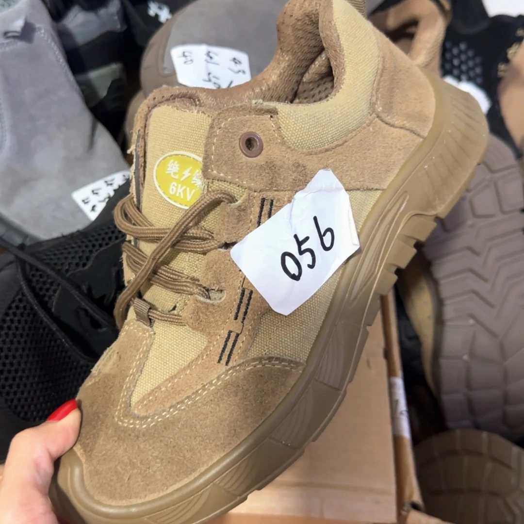 056。40码翻毛帆布防砸防刺绝缘防烫