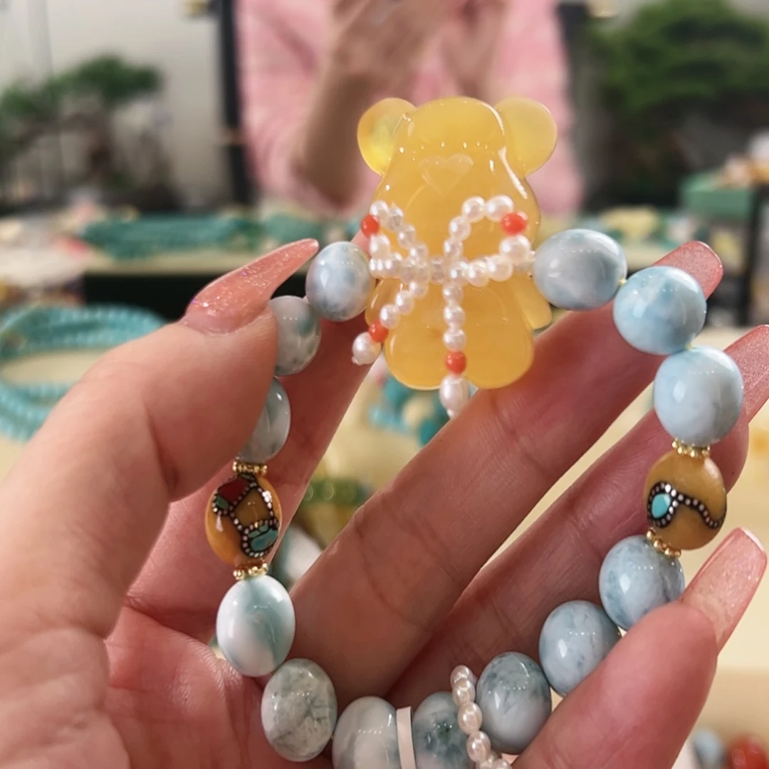 琥珀手链未镶嵌琥珀