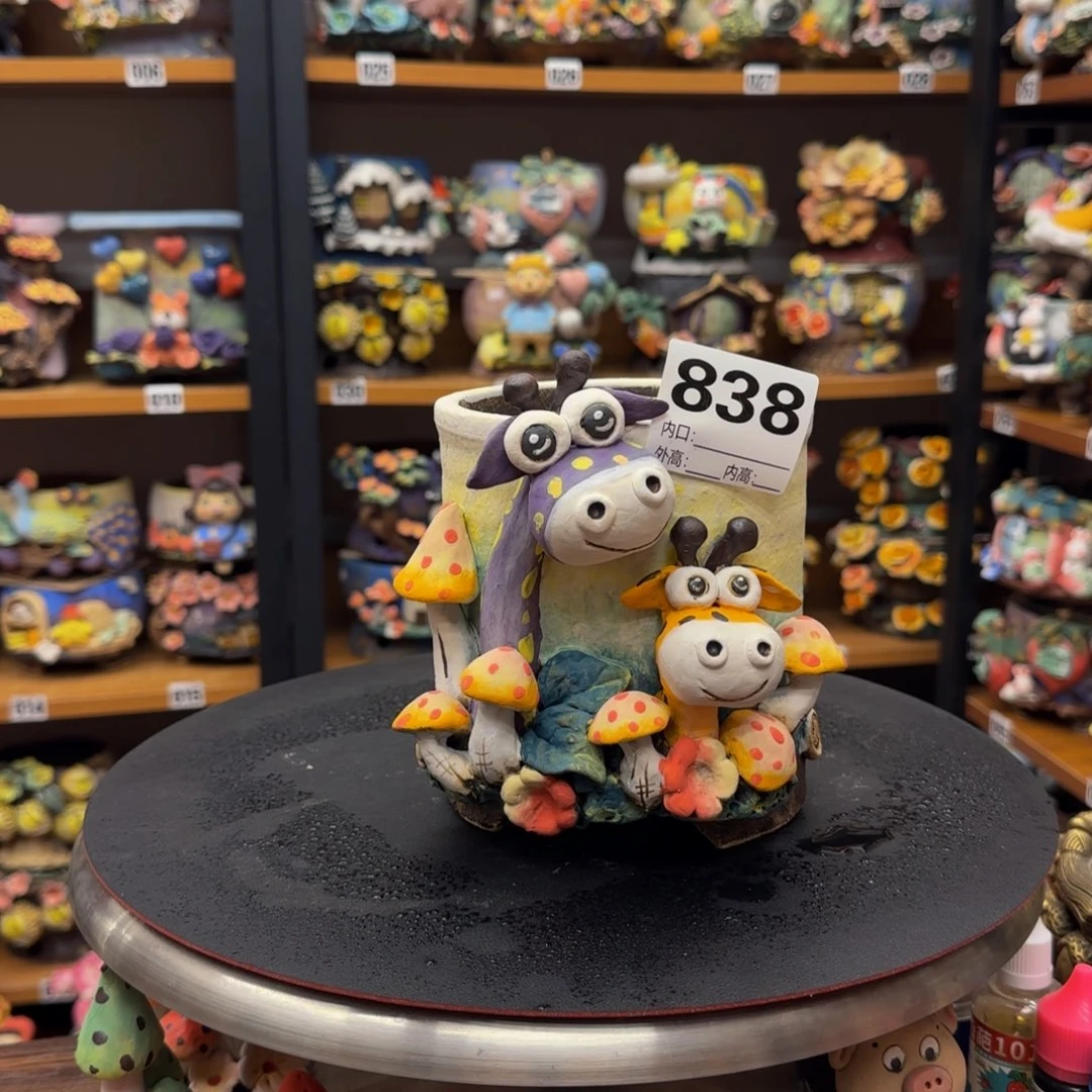 【闪购商品】粗陶手捏