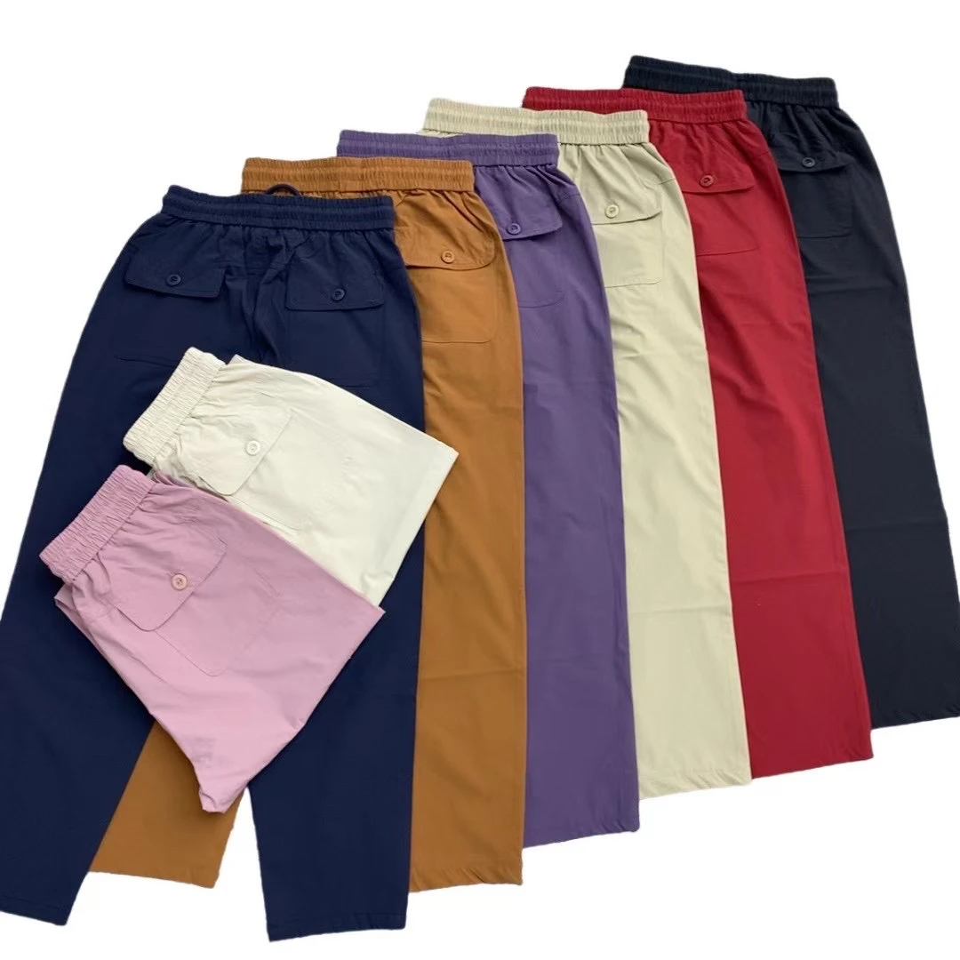 316时尚百搭网纹速干休闲女裤