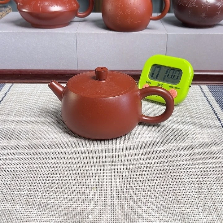 新***油茶壶紫砂宜兴原矿泥料手工紫砂壶