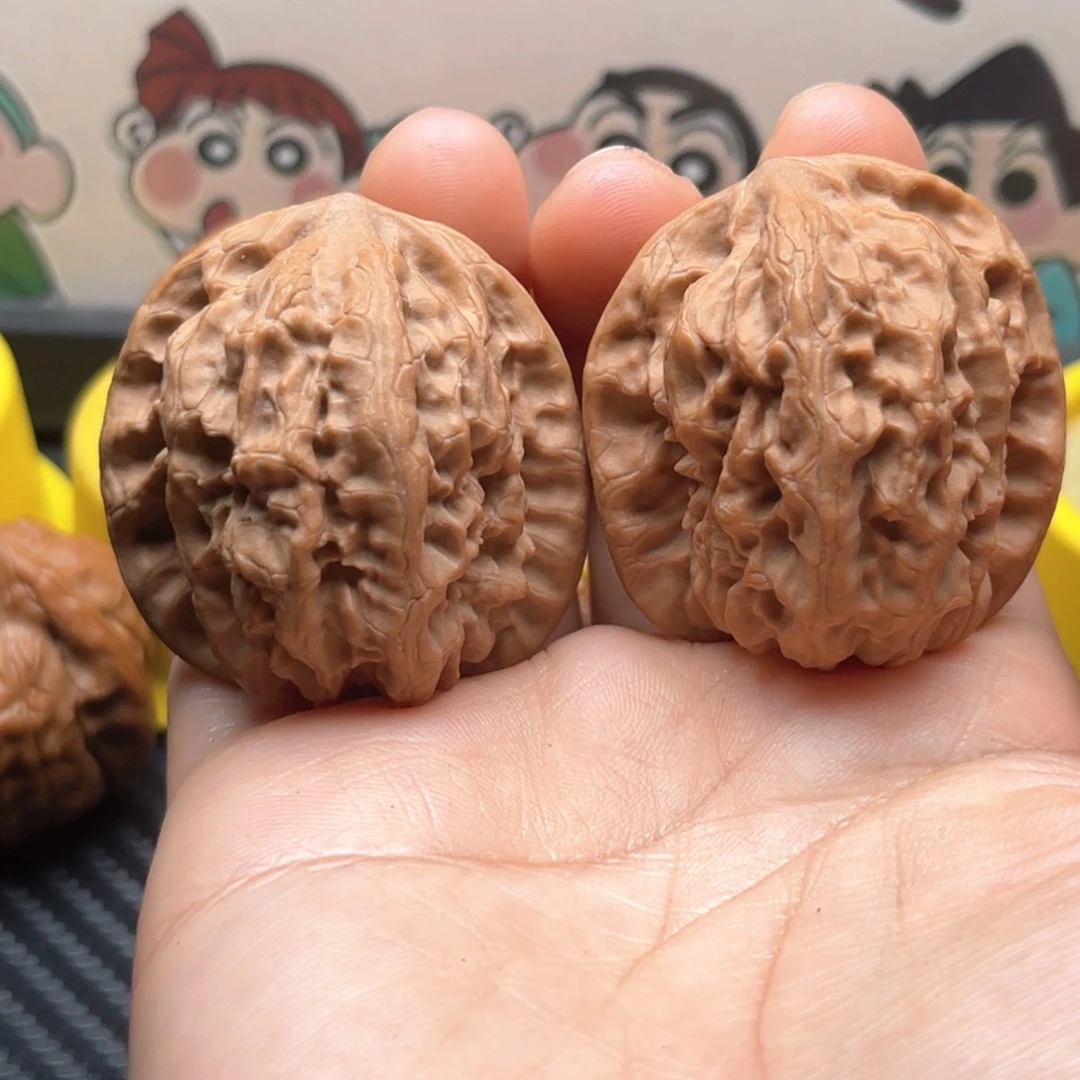 吊坠文玩核桃40全品野狼