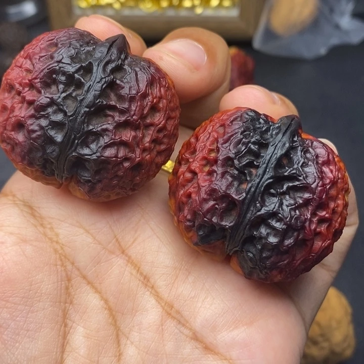 把件文玩核桃39尺金蟒元宝
