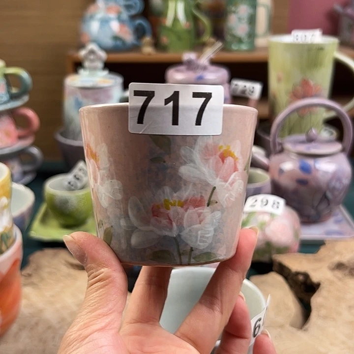 景德镇陶瓷手绘茶具717
