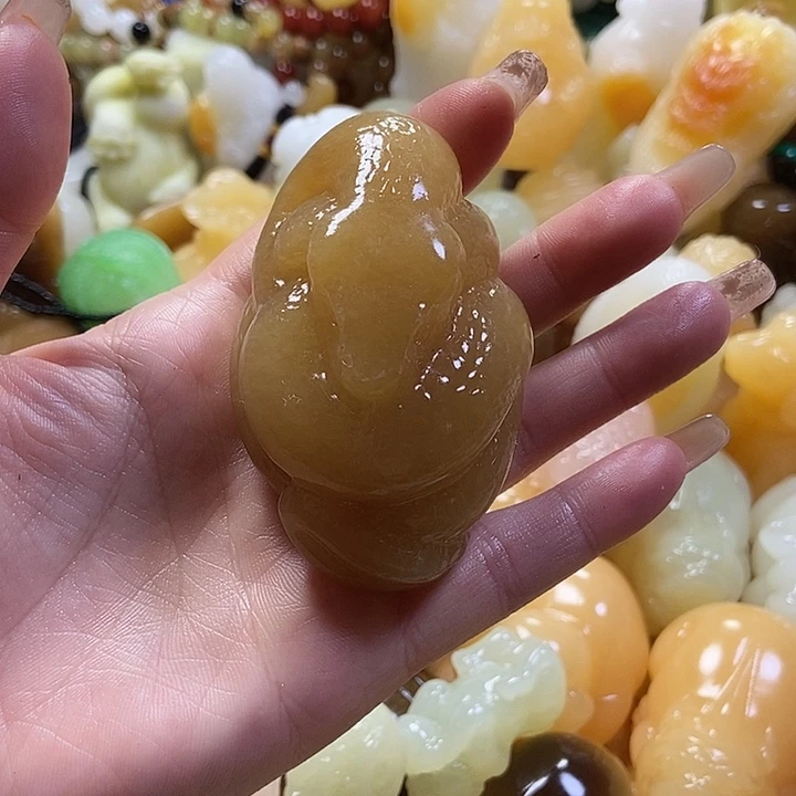 完全开放手把件蛇