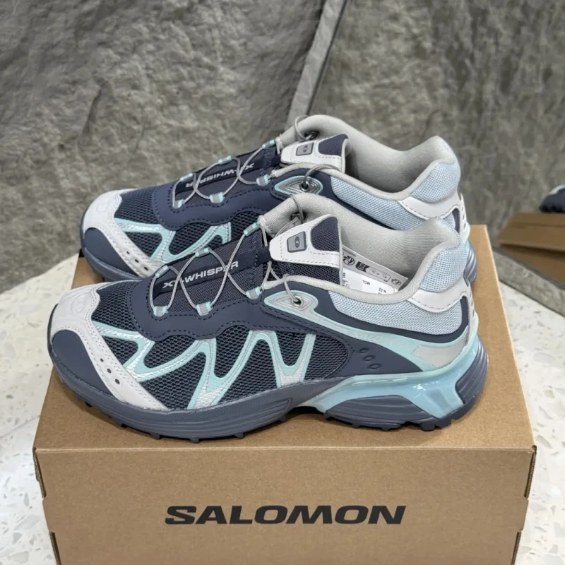 SALOMON/萨洛蒙XT-Whisper 蓝灰色 低帮休闲跑步鞋男女同款479790