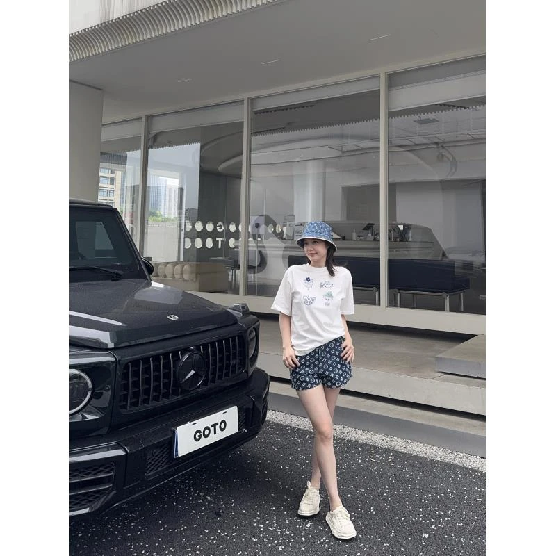 BETTER JOELAY -【街角转身】高端牛仔短裤水洗时尚简约宽松JG9555