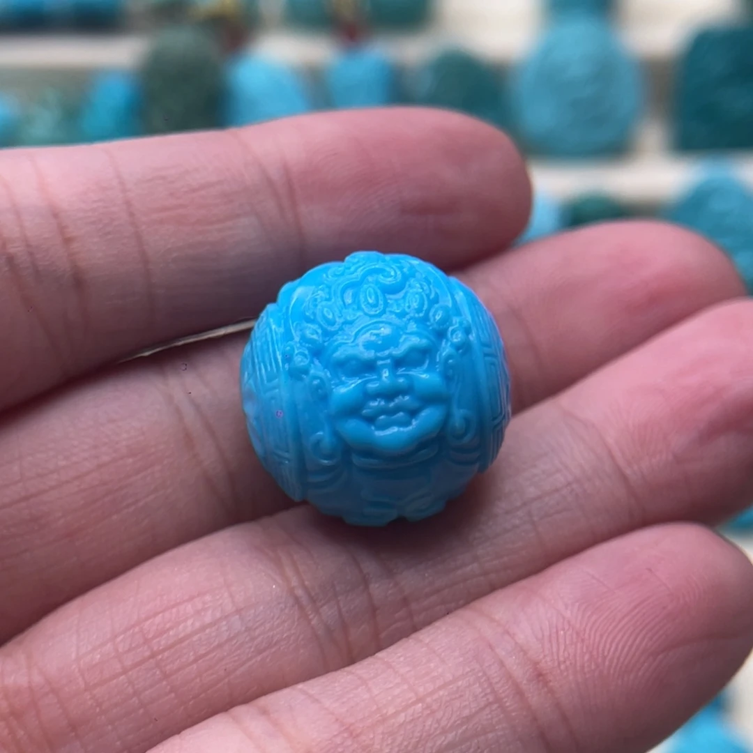 陌***人未镶嵌绿松石颈饰卡18