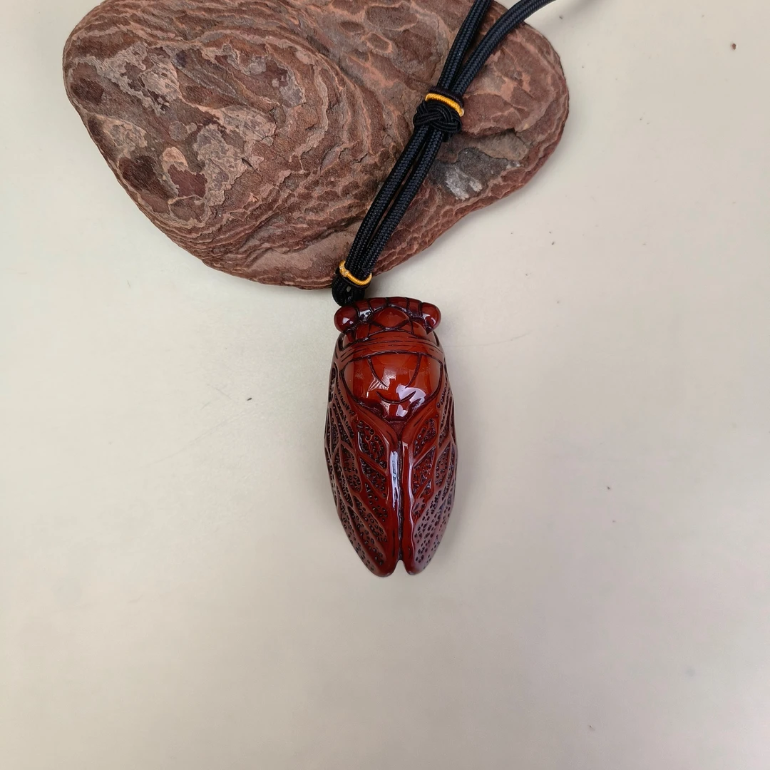 【天鑫】知了手摆件