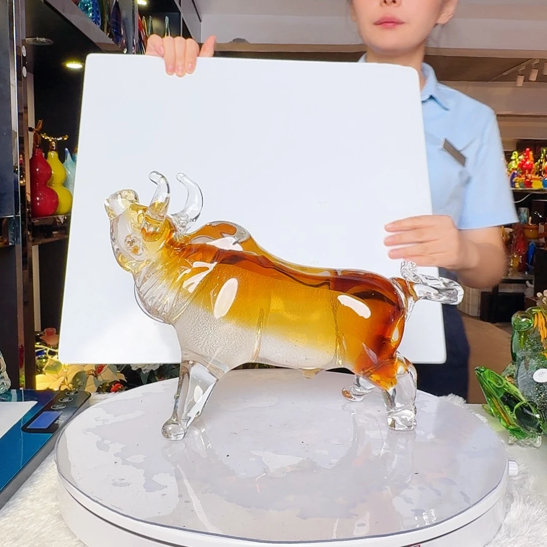 用***2琉璃手工艺品琉璃花的颜色也是非常好看