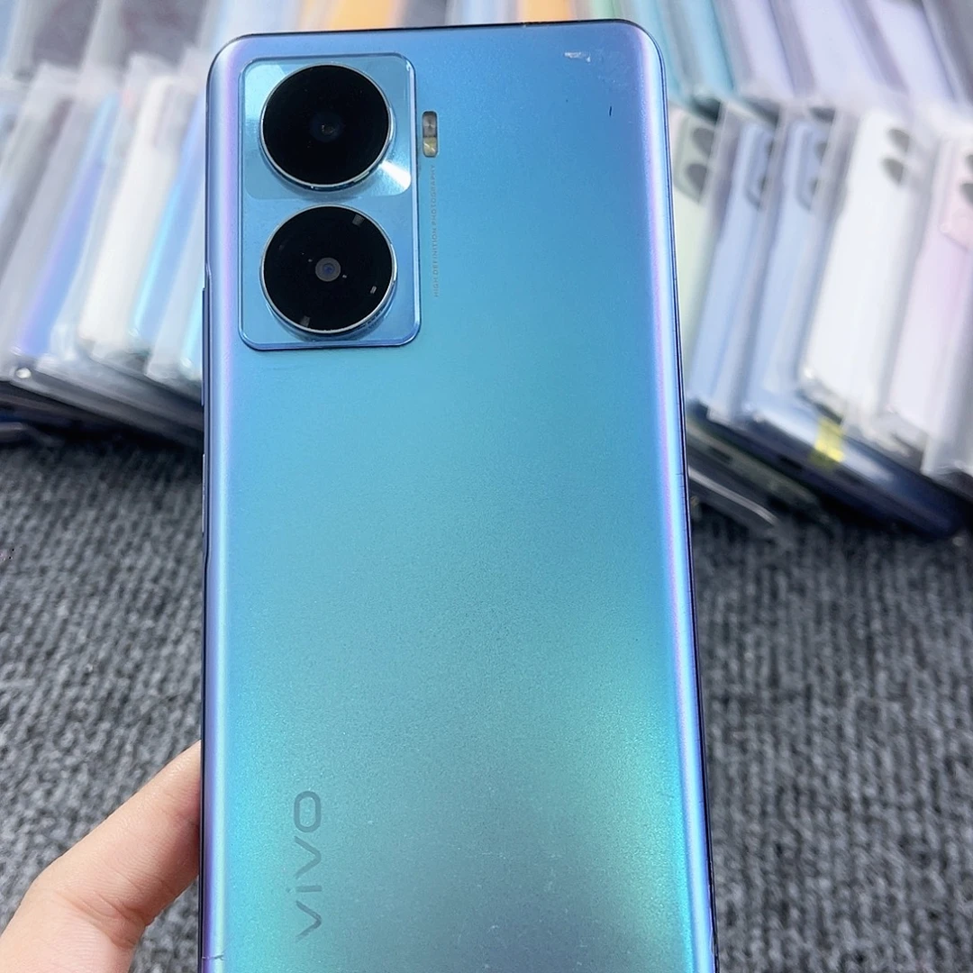8新花机 瑕疵机 vivo y77蓝色8+128