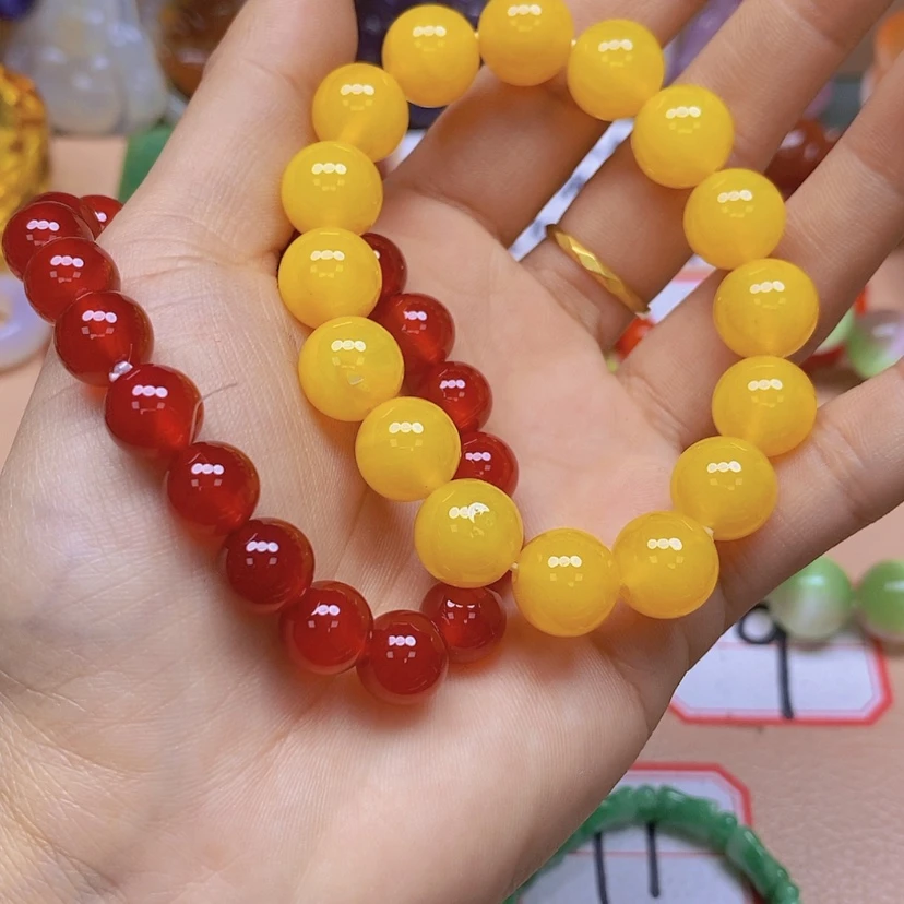 【闪购商品】玛瑙/玉髓颈饰未镶嵌花*