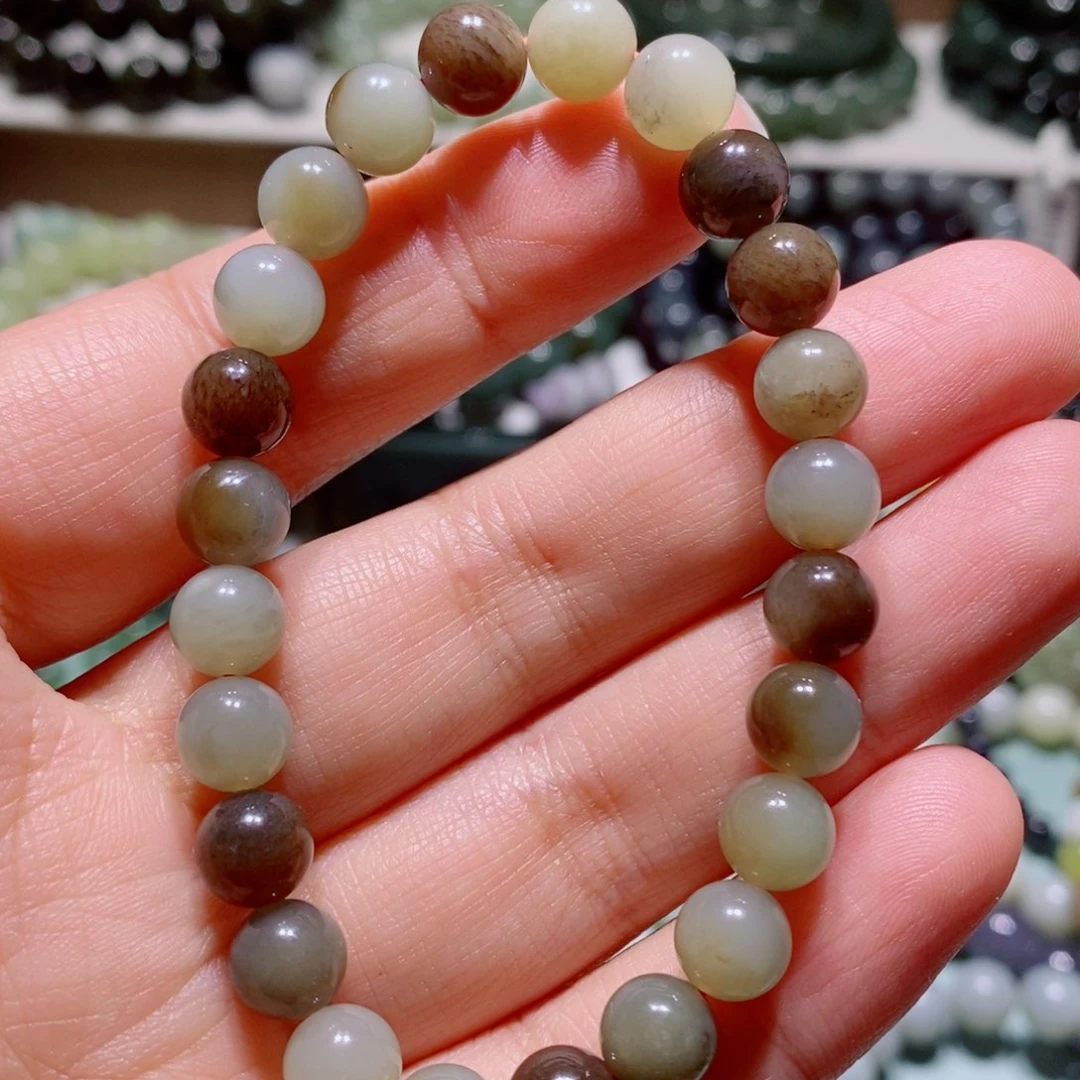 和田玉手链未镶嵌