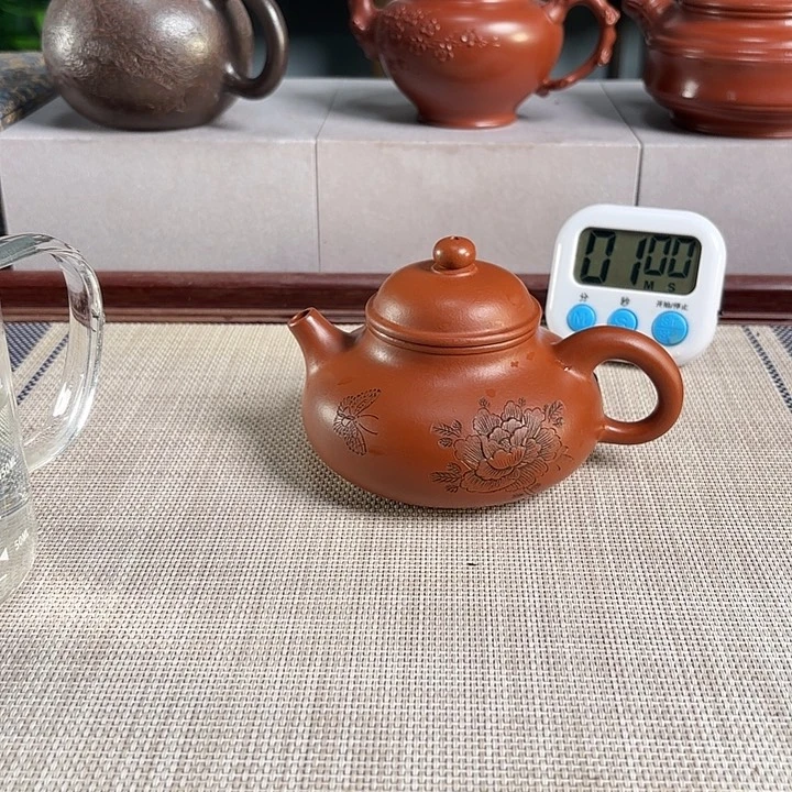 茶***安茶壶紫砂宜兴原矿手工紫砂壶