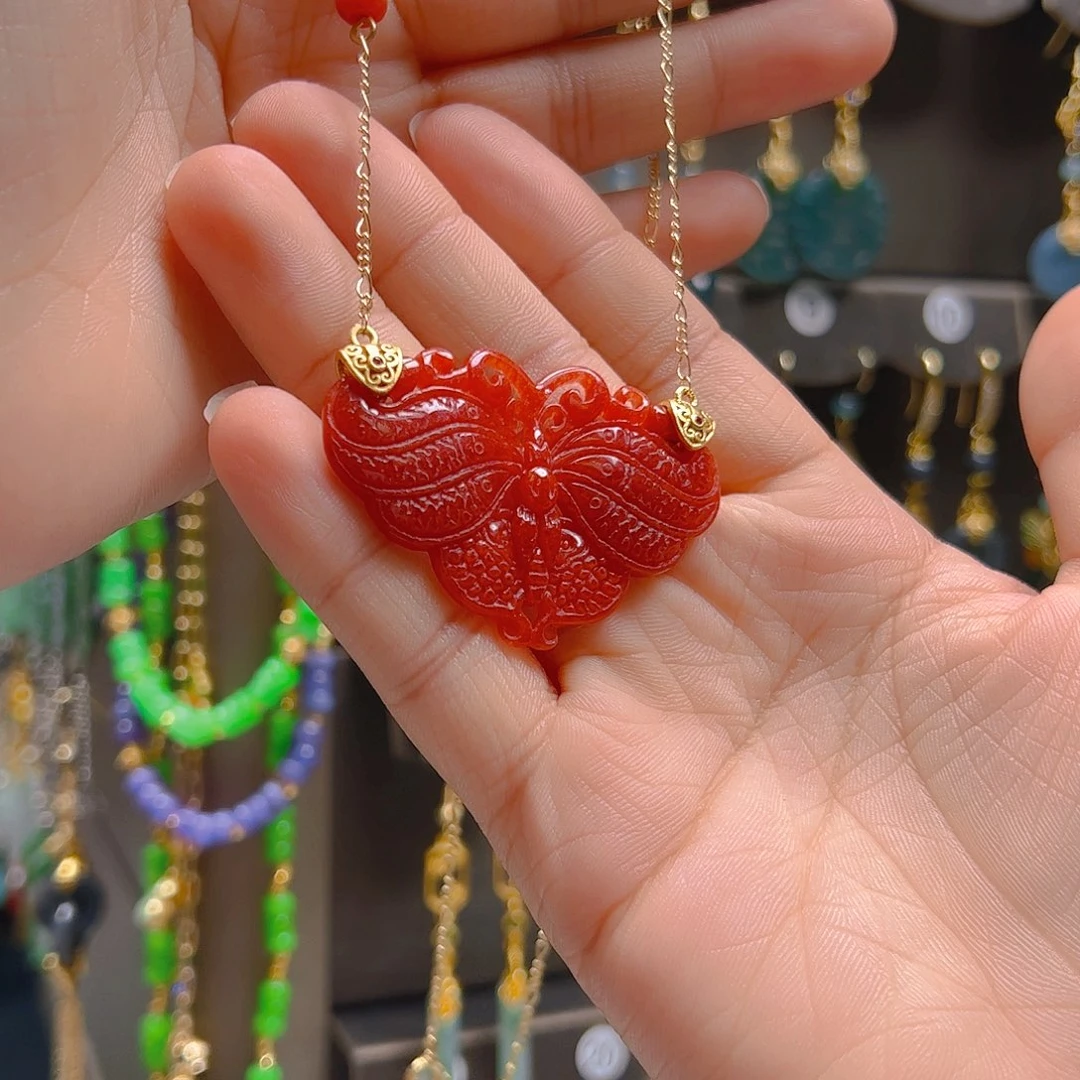 未镶嵌翡翠耳坠翡翠